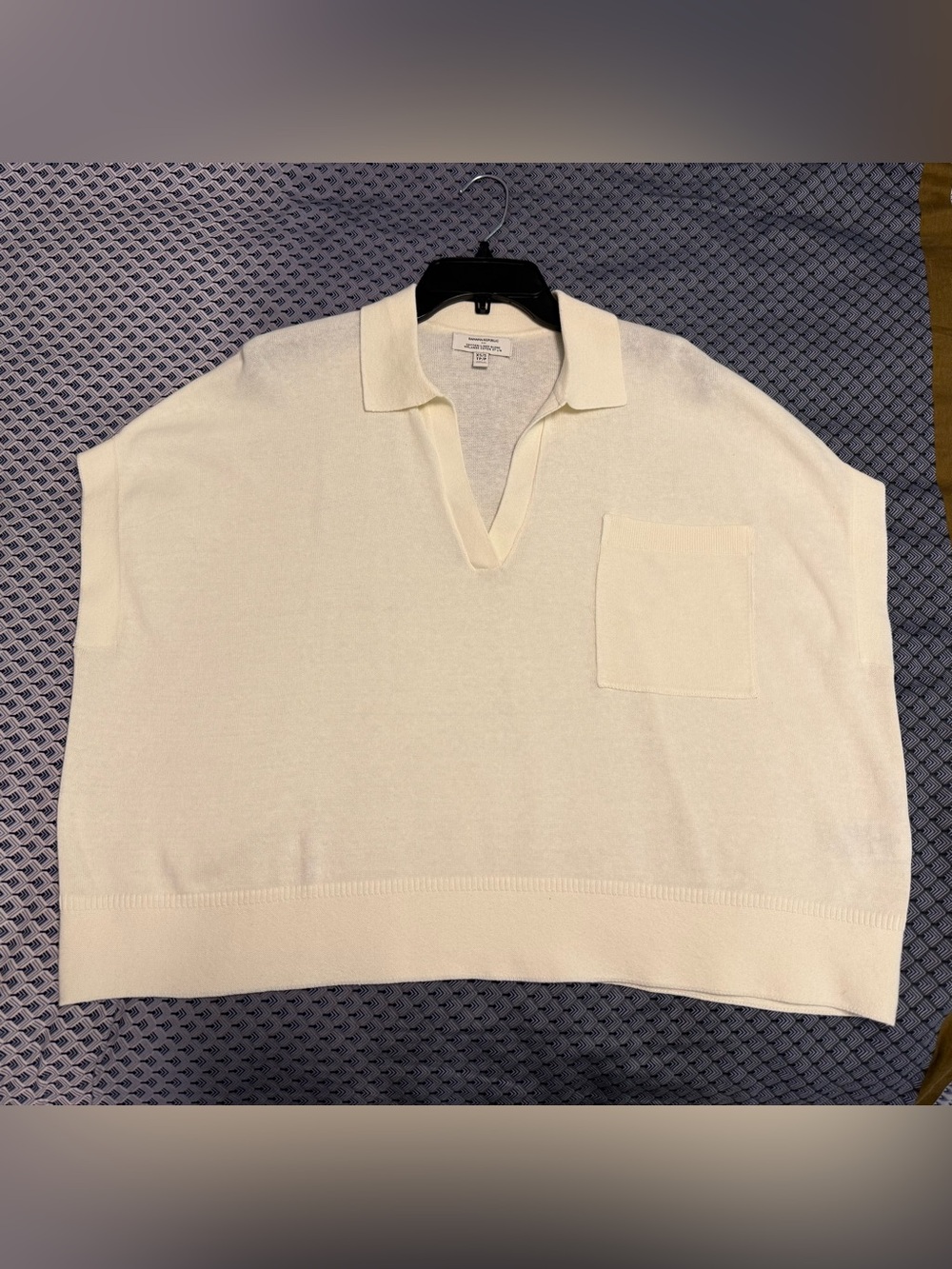 Banana Republic Oversized Linen-Cotton Sweater